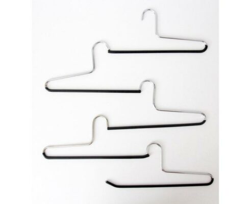  Vintage Clothes Hangers Stainless Vinyl Covered Hangers
