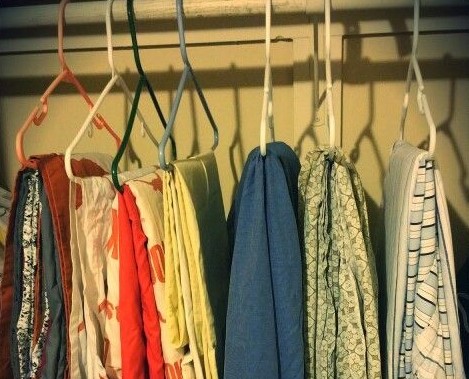 How to Hang a Sheet with Coat Hangers